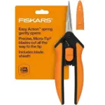 Fiskars 6″ Micro-Tip Pruning Scissors for $12.89