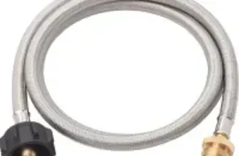 Flame King 5′ Steel Braided Hose for Propane Tanks – Now $11.89