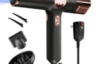 FMZ 1875W Ionic Hair Dryer with Diffuser Now $36.20