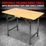 Foldable Workbench 220lbs Capacity with Ruler & Angle Finder – $58.49