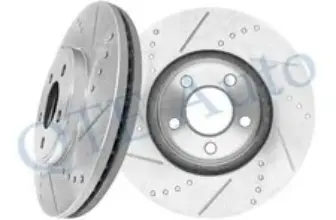 New Front Drilled Slotted Brake Disc Rotors for 2003-2011 Ford Crown Victoria – $87.54