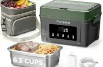 Funsora 60W 24000mAh Smart Timer Electric Lunch Box for $79.99