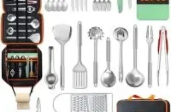 Gaialoop 32-Piece Portable Camp Kitchen Utensil Set for $25.37