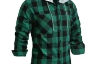 Geek Lighting Men’s Long Sleeve Flannel Shirt Now $9.95