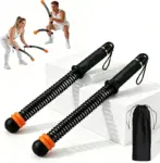 Generic 2-Piece Ropeless Battle Ropes with Resistance Bands for $12.99