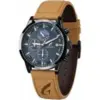 Giswoll Fashion Casual Analog Watch with Decorative Sun-Moon Dial for $16.99