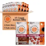 Golden Island Korean BBQ Variety Pack (17oz, 15-Pack) for $18.65