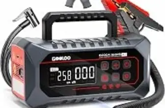 GOOLOO A7 6000A Jump Starter & Air Compressor – $107.99