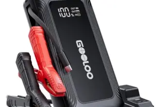 GOOLOO G7 3000A Jump Starter with Built-in USB-C Cable for $31.49