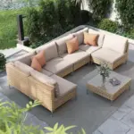 Grand Patio 7-Piece Wicker Patio Furniture Set for $300 $300.00