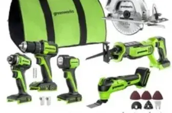 Greenworks 24V Power Tool Set – 6 Tools with Batteries & Charger for $351.99