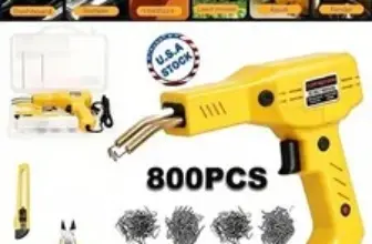 H50 Plastic Welding Gun Kit with 800 Staples – $15.68