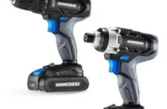 Hammerhead HCC2020 Cordless Drill & Impact Driver Set with 1.5Ah Battery – $73.44