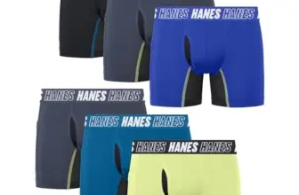 Hanes Boys’ Moves Anti-Chafe Boxer Briefs 6-Pack for $14.86