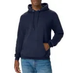 Hanes EcoSmart Fleece Pullover Hoodie in Navy for $8 $8.00