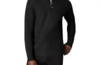 Hanes Men’s BeefyT Henley Long Sleeve T-Shirts for $6.21