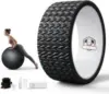 Hapbear 12″ Yoga Wheel Back Roller with Exercise Ball for $19.49