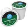 Happy Belly Colombian Medium Roast Coffee Pods – 24 Count for $3.82