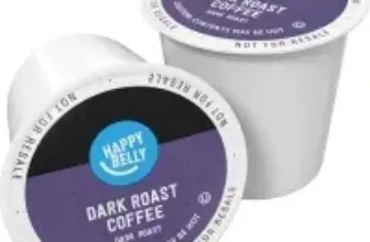 Happy Belly Dark Roast Coffee Pods (24-Count) for $3.82