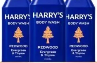 Harry’s Men’s 18oz Redwood Body Wash 3-Pack for $11.86