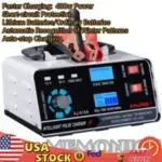 12V/24V 400W Heavy Duty Car Truck Battery Charger – $38.56