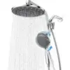 Hopopro 9″ Adjustable Dual Magnetic Shower with Handheld for $39.99