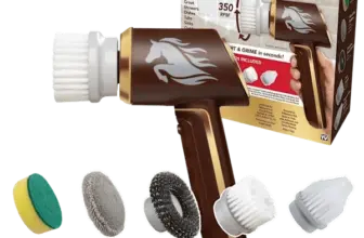 6-Piece Horsepower Waterproof Power Scrubber Gold Edition for $19.99