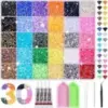 Hueilm All-in-One Resin Jelly Rhinestones Kit (50000 Pieces) for $11.49