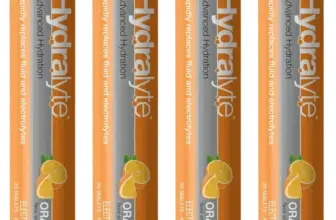 Hydralyte Electrolyte Hydration Tablets – Orange Flavor, 80 Tablets for $10 $10.00