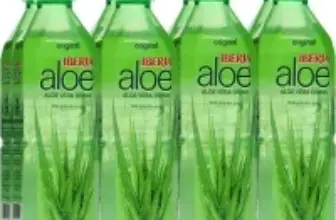 Iberia Aloe Vera Juice Drink with Pure Aloe Pulp, 16.9oz (8-Pack) for $12.72