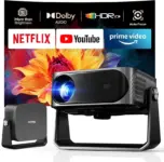 iSinbox 180-Degree Gimbal 4K Smart Outdoor Projector Now $99.99