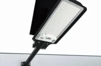 Jinxing 120-LED 6500K Solar Outdoor Street Light for $18.98
