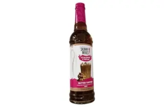 Jordan’s Skinny Syrups Butter Toffee Zero Sugar Syrup for $4.91