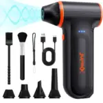 JUFINX X117 Rechargeable Electric Mini Compressed Air Duster for $18.99