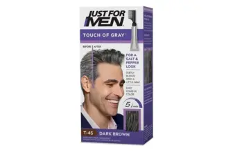 Just For Men Touch of Gray Hair Color in Dark Brown for $4.99