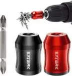 Katerk 1/4″ Magnetic Screw Holder Ring 2-Pack with PH2 Screwdriver Bit for $5.99