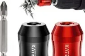 Katerk 1/4″ Magnetic Screw Holder Ring 2-Pack with PH2 Screwdriver Bit for $5.99