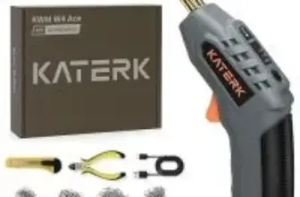 Katerk W4 Ace 3-Temp Cordless Plastic Welder with 400 Staples for $21.49