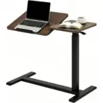 Keiki Height Adjustable Rolling Laptop Desk with Tiltable Top for $25.93