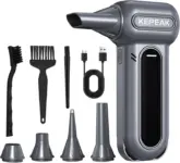 Kepeak 130000RPM Adjustable Electric Compressed Air Duster for $23.79
