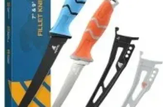 Kexmo 7″ & 9″ Corrosion Resistant Fishing Fillet Knife Set for $24.99