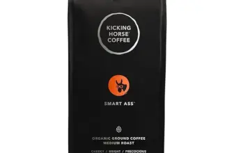 Kicking Horse Coffee Smart Ass Medium Roast Organic Coffee 10oz for $9.35