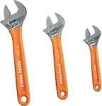 Klein Tools D5073 Adjustable Wrench Set – 3-Piece Set for $32.98