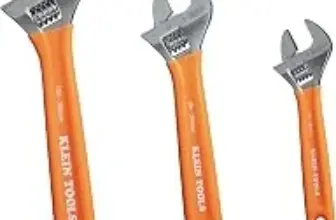 Klein Tools D5073 Adjustable Wrench Set – 3-Piece Set for $32.98
