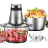 Koios 500W Electric Food Chopper with 2 Bowls – $26.99