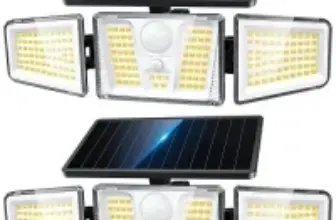 Kooper 210 LED Motion Sensor Solar Flood Lights (2-Pack) for $13.67