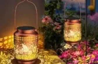 Kooper Hummingbird Hanging Metal Solar Lanterns (2-Pack) for $12.99