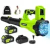 Laapee BF868 Cordless Electric Leaf Blower 650 CFM for $38.49