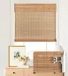 LazBlinds No Drill Cordless Bamboo Roman Shades 36×72 – $43.43