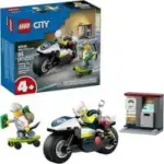 LEGO City Police Motorcycle Chase Building Toy (60455) Now Only $6.99
